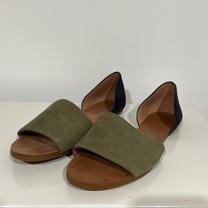 Madewell learner and suede sandals